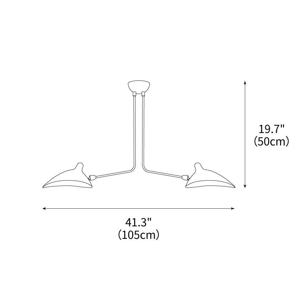 Mouille Ceiling Lamp