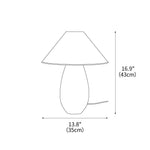 Mountain Wood Table Lamp