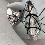 Mouth Blown Crystal Glass Pendant Lamp
