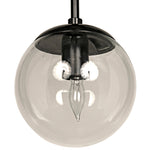Noir Pluto Chandelier - Large - Black Steel