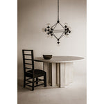 Noir Pluto Chandelier - Small - Black Steel