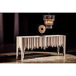 Noir Bruna Chandelier - Small - Metal With Brass Finish