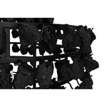 Noir Vulcan Chandelier - Black Steel With Black Glass