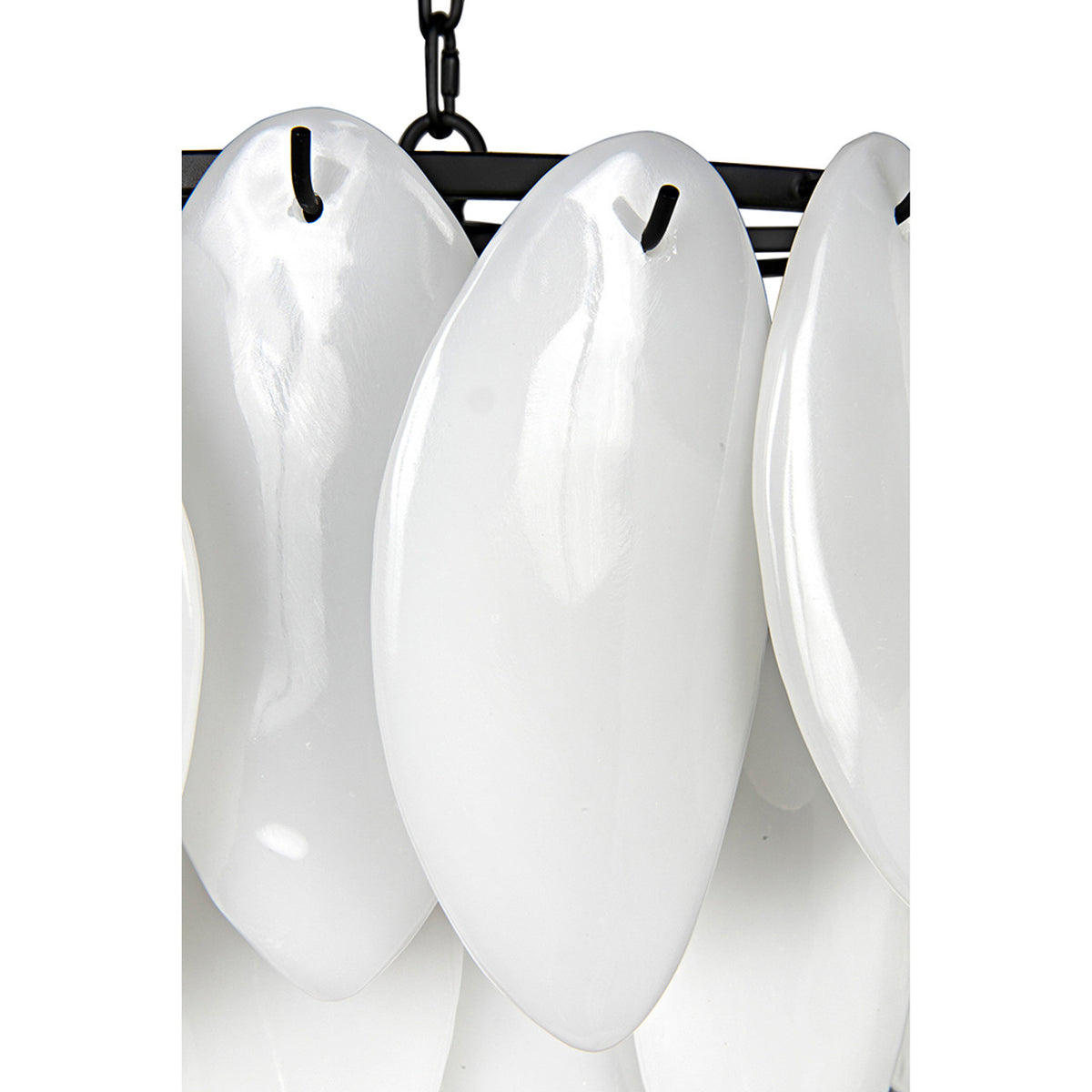 Noir Lotus Chandelier - Large