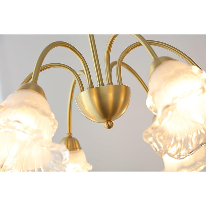 Narcissus Glass Chandelier