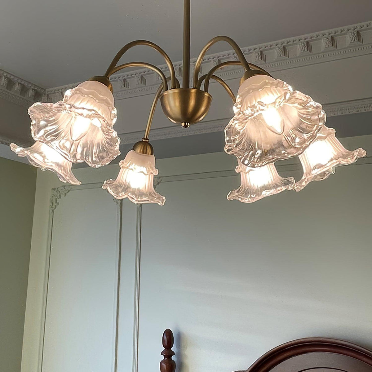Narcissus Glass Chandelier