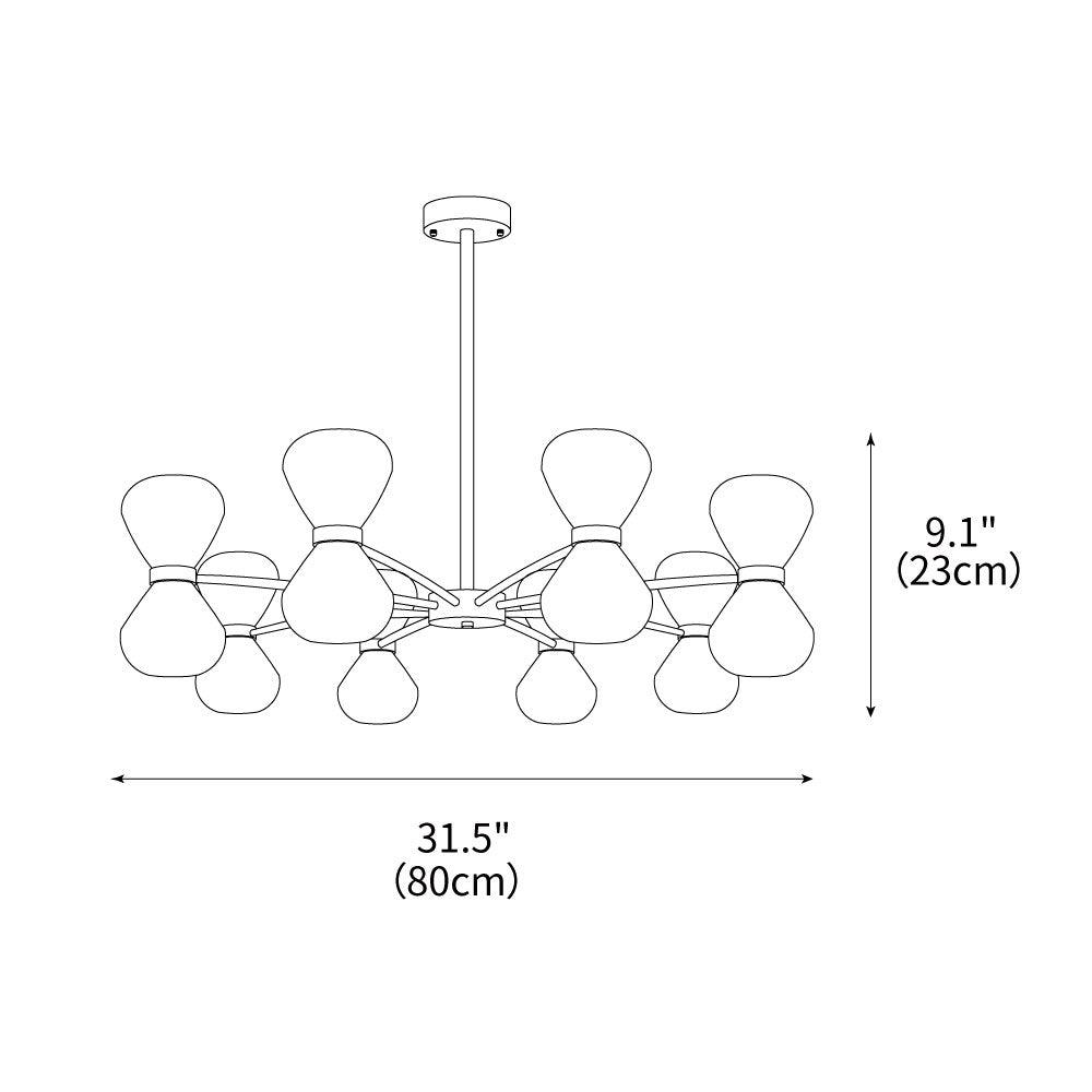 Nebula Chandelier