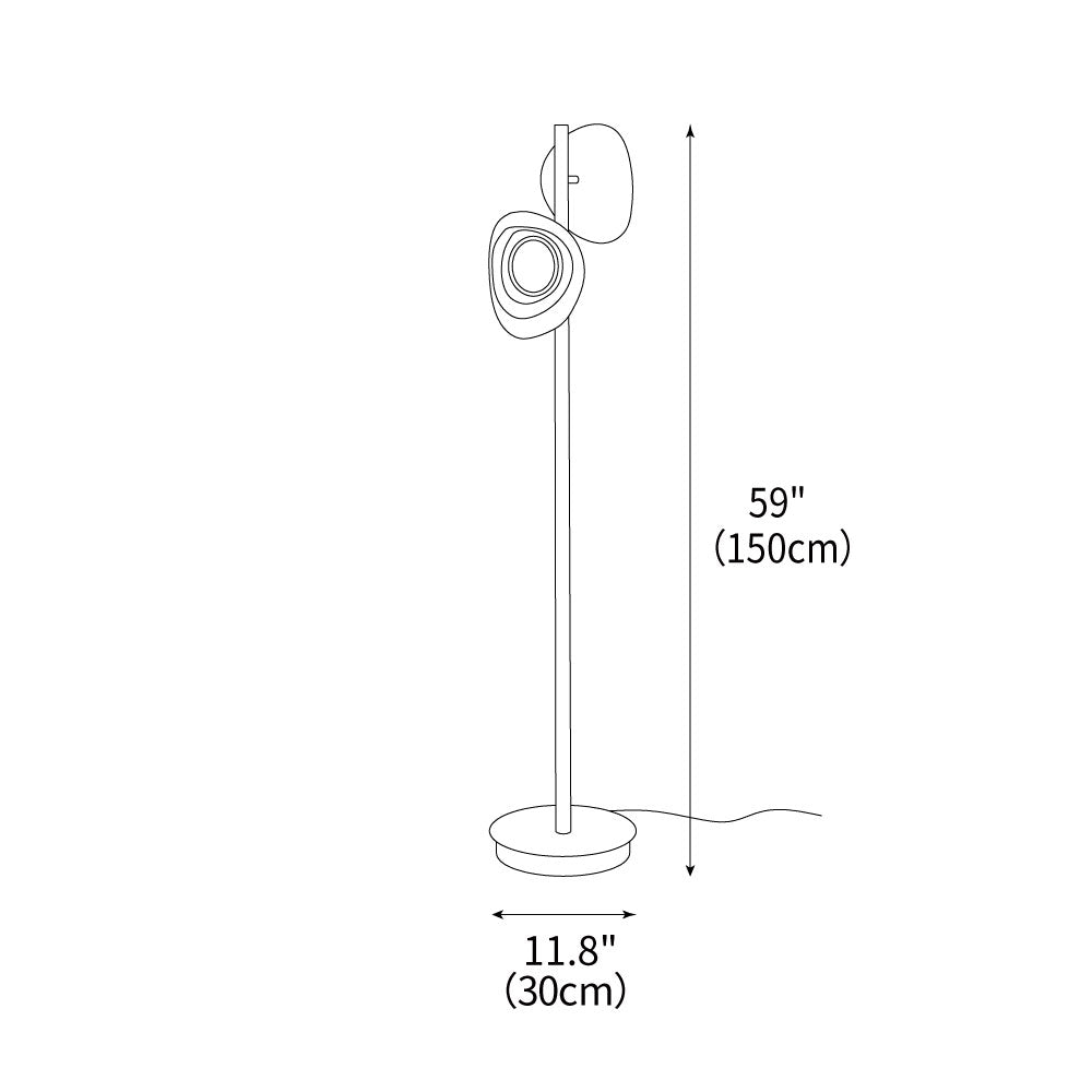 Nest Floor Lamp 11.8"
