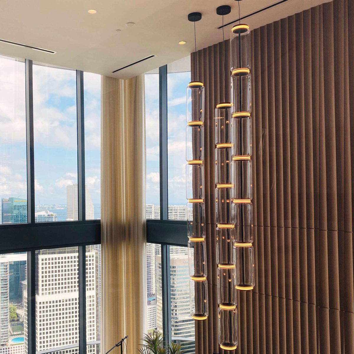 Cylindrical LED Pendant Light