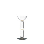 Bamboo Glass Floor Lamp