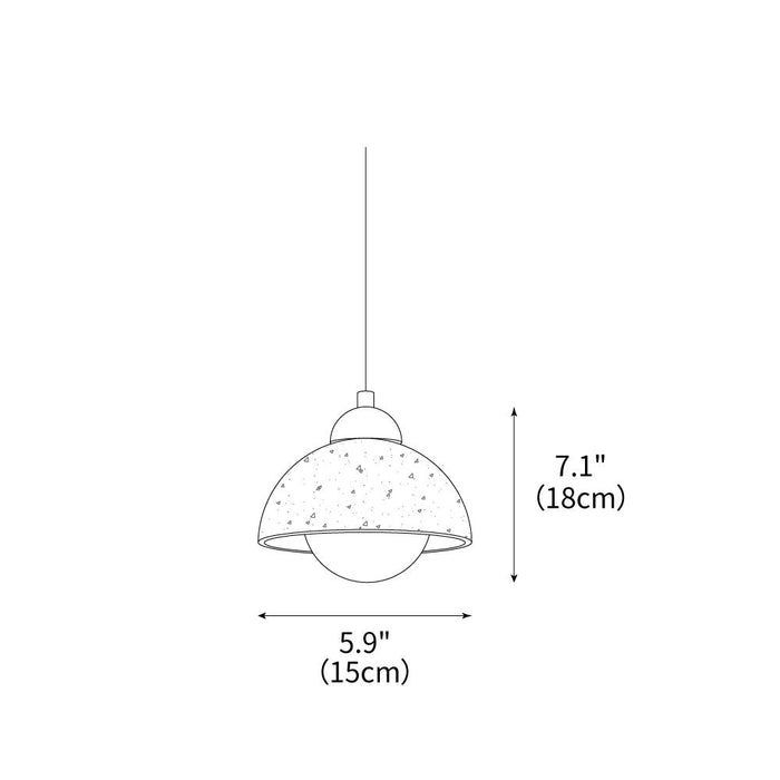 Nora Dome Pendant Lamp