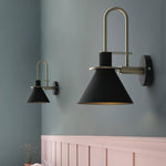 Nordic Metal Wall Sconce 8.7"
