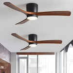 Nordic Wooden 42"/48" Ceiling Fan Light