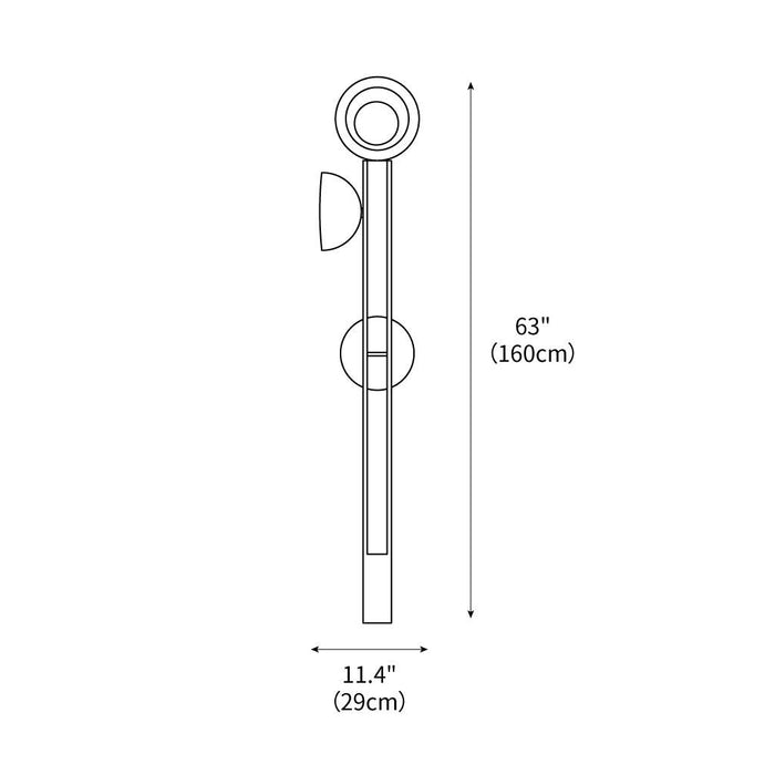 O3 Floor Lamp 11.4"