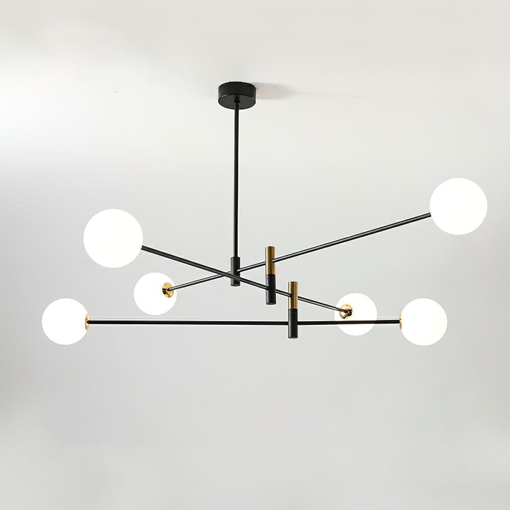 Octagonal Ball Chandelier