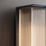 Oleron Box Outdoor Solar Wall Lamp