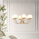 Orillia Glass Chandelier 29.5"