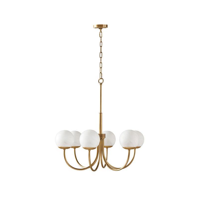 Orillia Glass Chandelier 29.5"
