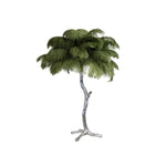 Ostrich Feather Table Lamp 29.5″