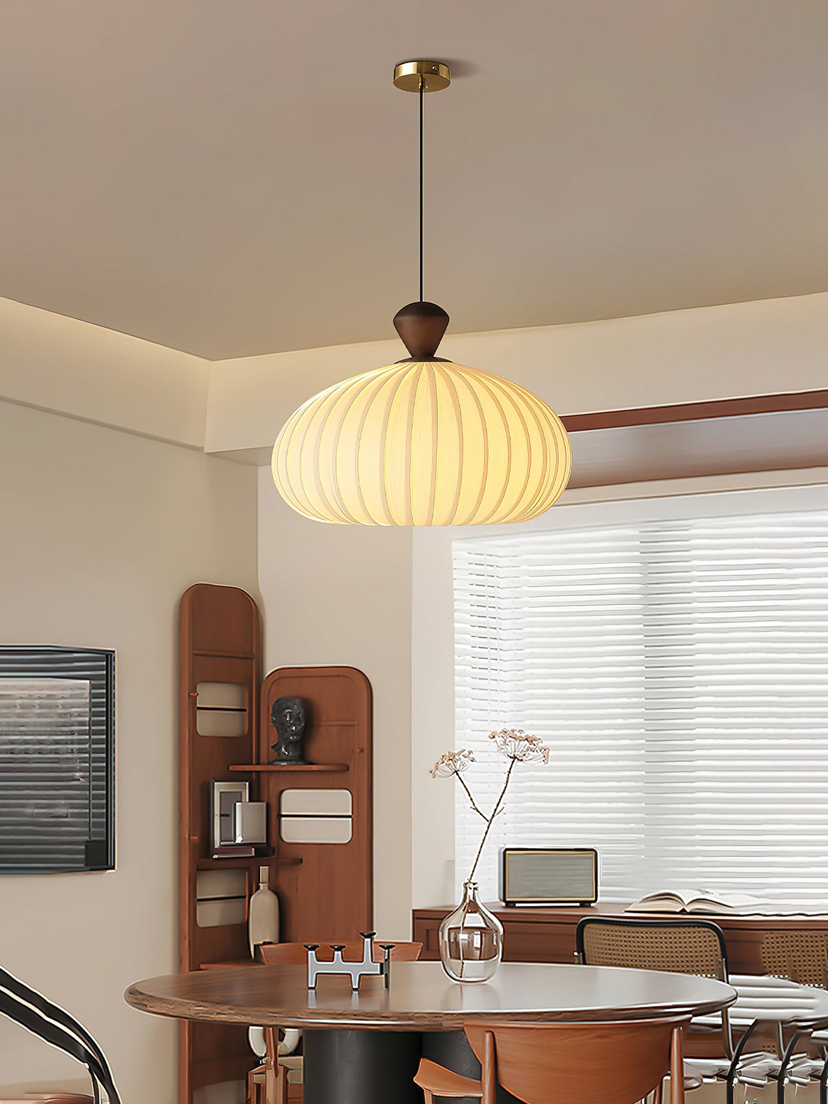 Ovola Pleated Pendant Light