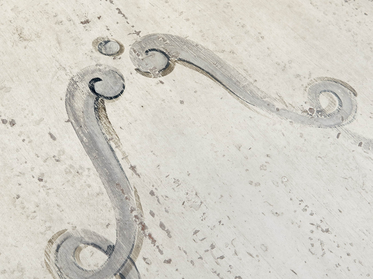 Biancca Center Scroll Bell’Arte Dining Table