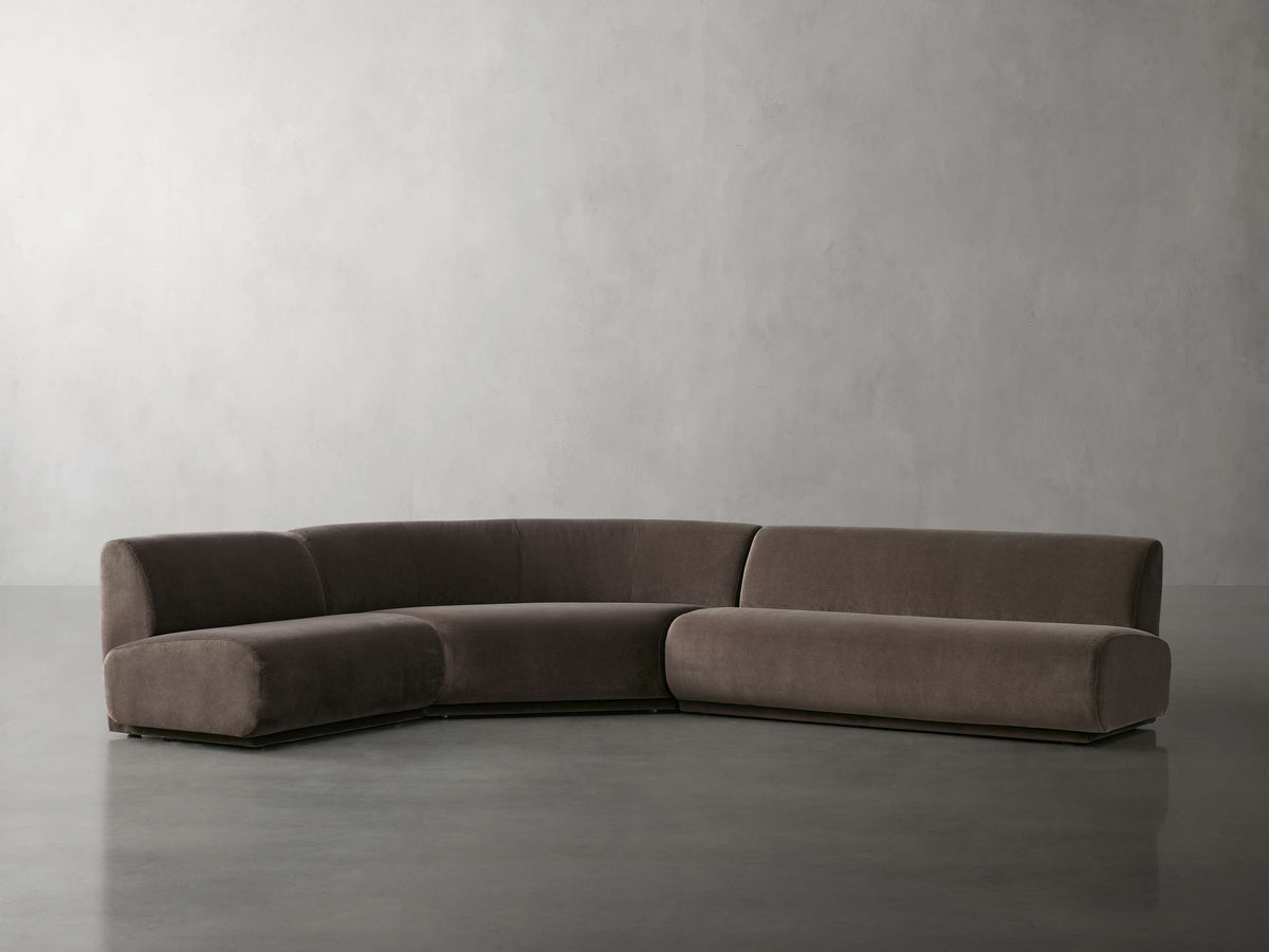 Gianni Three-Piece Sectional