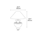 Painted Table Lamp