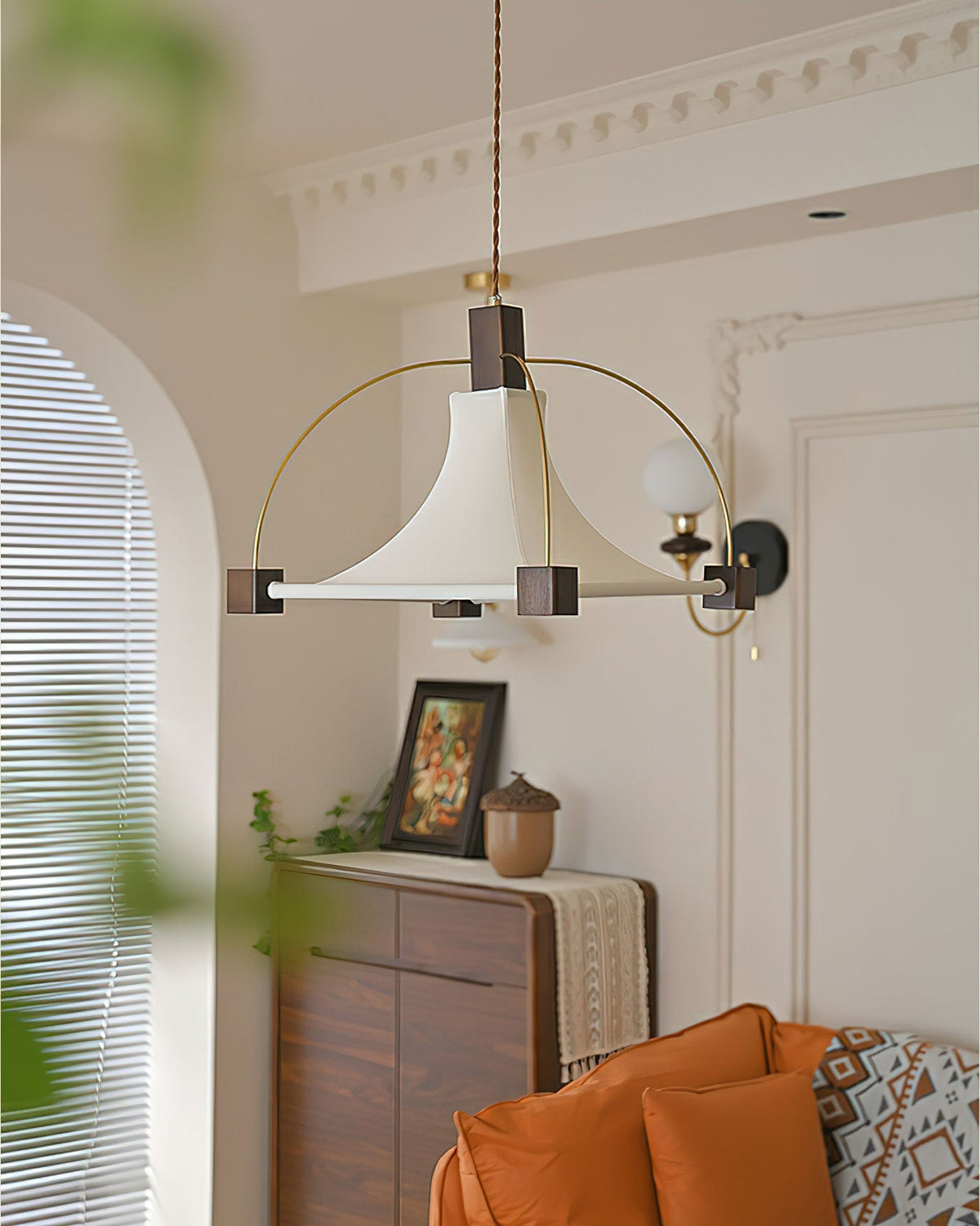 Pavilion Fabric Pendant Light 19.7"