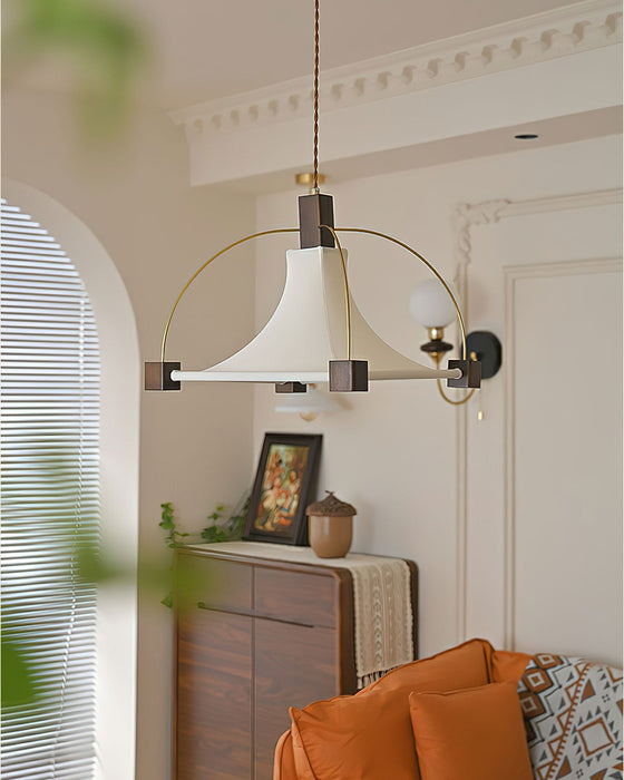 Pavilion Fabric Pendant Light 19.7"
