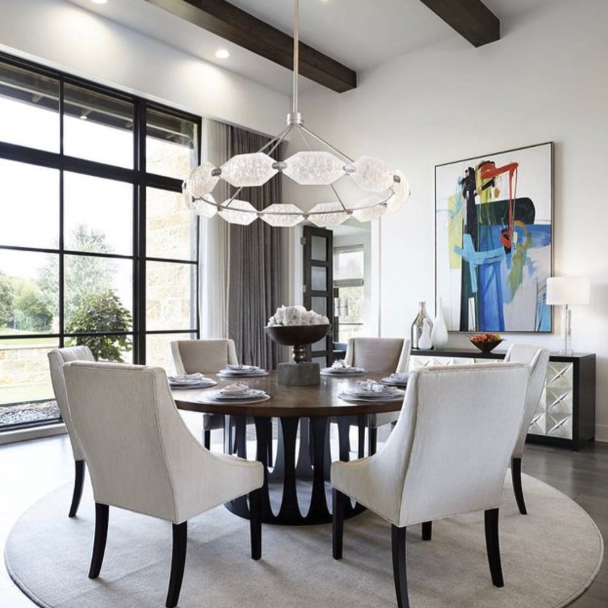ALLISON PALADINO 48.5" W Round Pendant