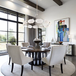 ALLISON PALADINO 48.5" W Round Pendant