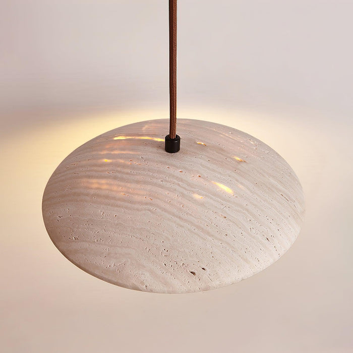 Plate Pendant Lamp 9.8"