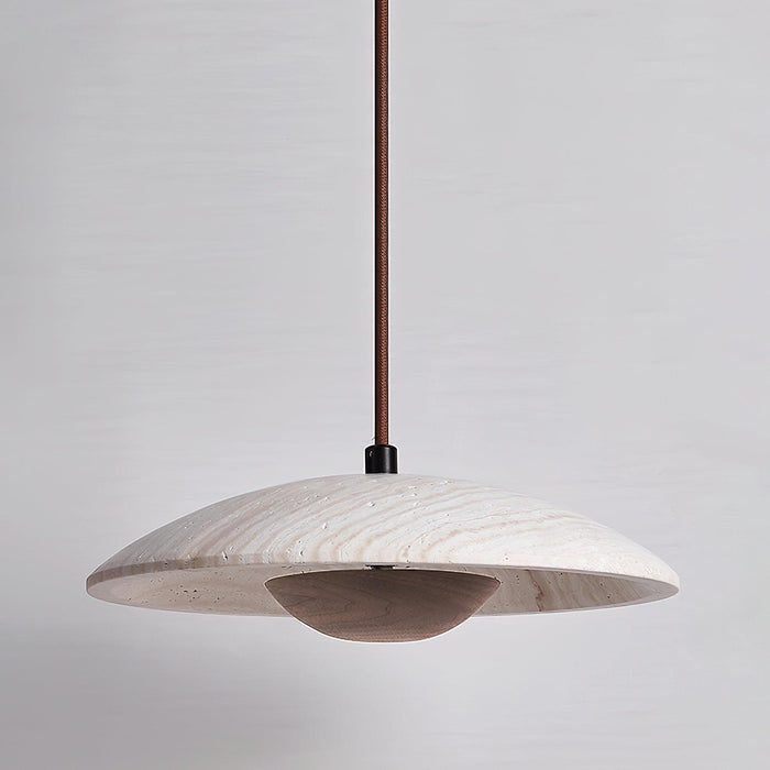Plate Pendant Lamp 9.8"