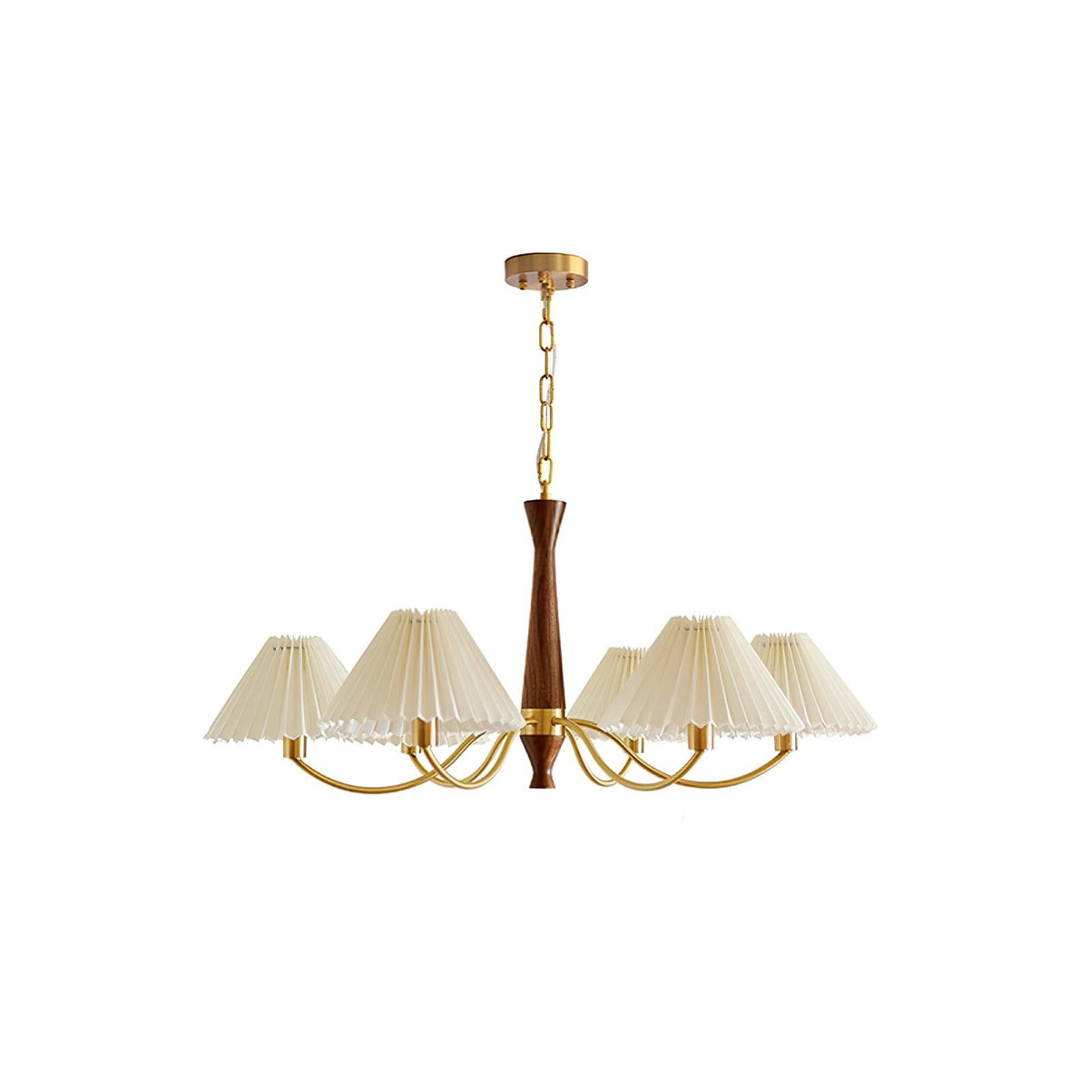 Pleated Chandelier