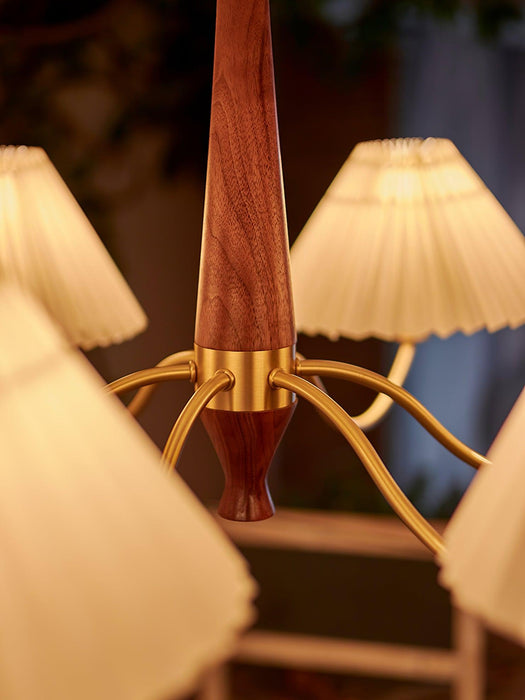 Pleated Chandelier
