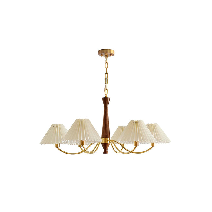 Pleated Chandelier