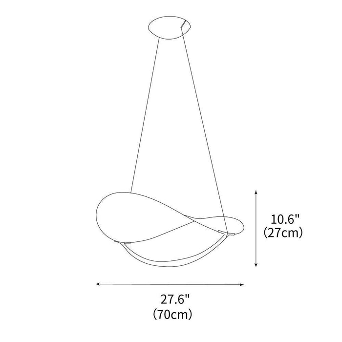 Plena Pendant Light 27.6″