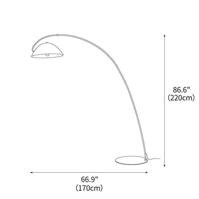 Pluma Floor Lamp 66.9″