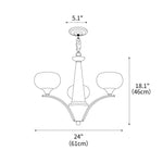Pointed Chandelier