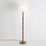 Printed Tassel Floor Lamp