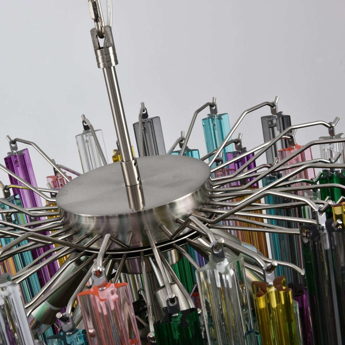 Prismatic Murano Colorful Chandelier