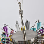 Prismatic Murano Colorful Chandelier