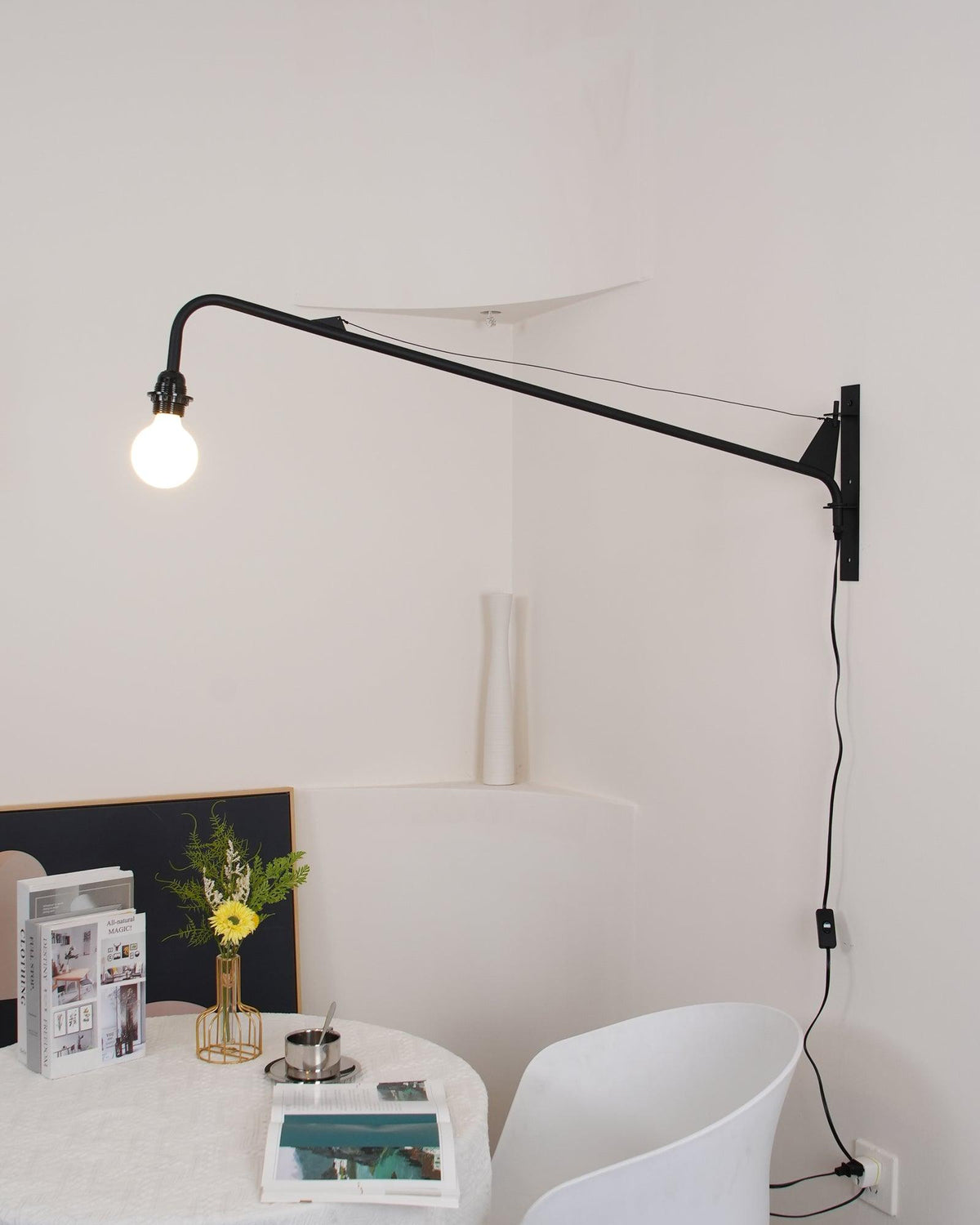 Prouve Petite Potence Wall Lamp 43.3"