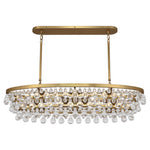 Robert Abbey Bling Chandelier - Oval - Antique Brass