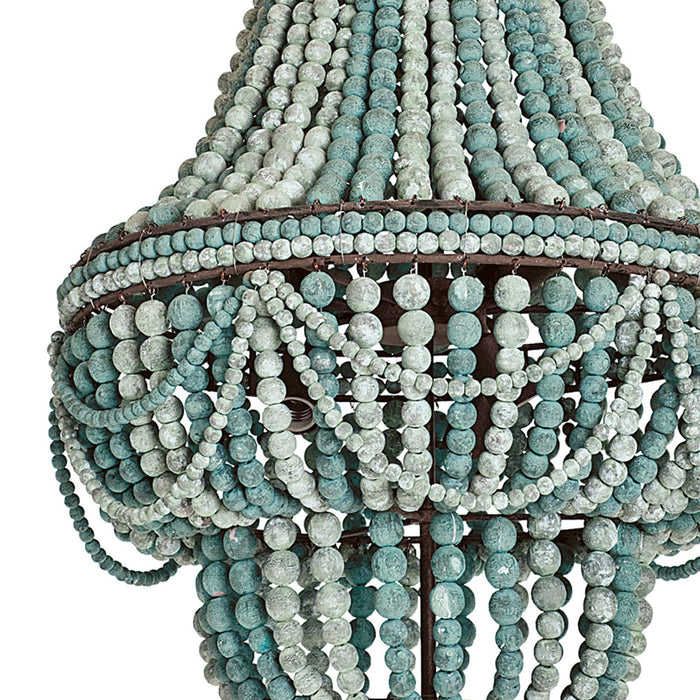 Regina Andrew Malibu Chandelier - Weathered Blue
