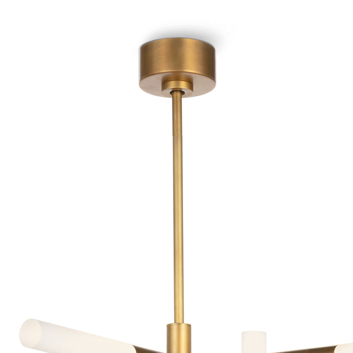 Regina Andrew Cass Chandelier - Natural Brass