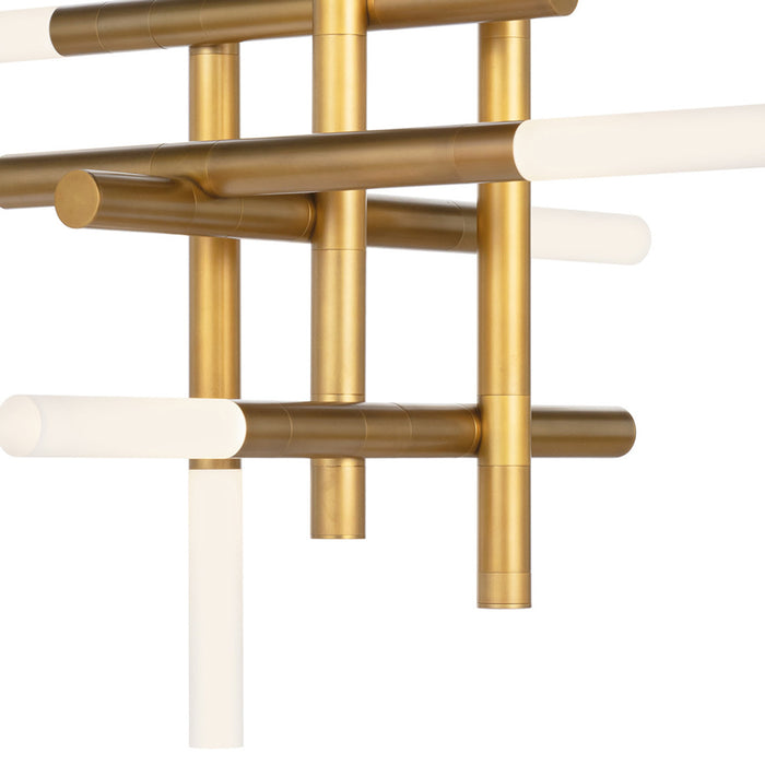 Regina Andrew Cass Chandelier - Natural Brass