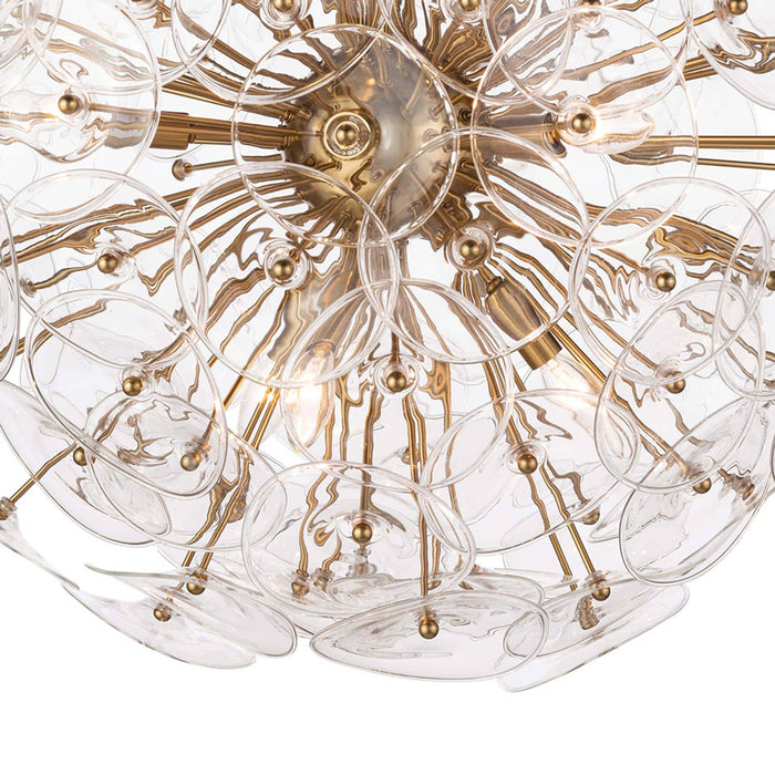 Regina Andrew Poppy Glass Chandelier Small - Clear