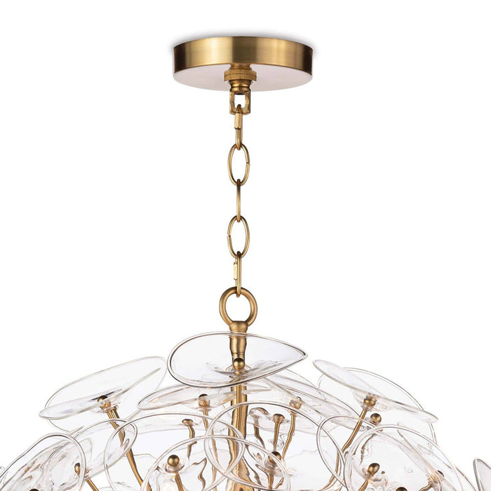 Regina Andrew Poppy Glass Chandelier Small - Clear