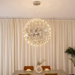 Gold Spark Ball Pendant Light
